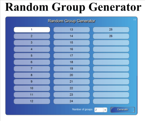 Group Generator